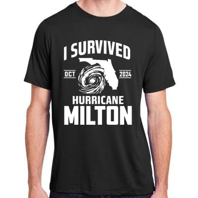 I Survived Hurricane Milton 2024 Survived Hurricane Milton Adult ChromaSoft Performance T-Shirt