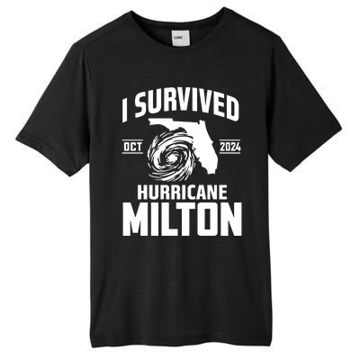 I Survived Hurricane Milton 2024 Survived Hurricane Milton Tall Fusion ChromaSoft Performance T-Shirt