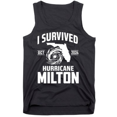 I Survived Hurricane Milton 2024 Survived Hurricane Milton Tank Top