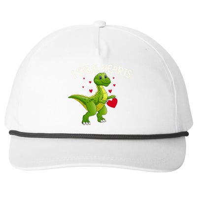 I Steal Hearts Valentine's Day Funny Snapback Five-Panel Rope Hat