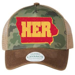 Iowa State Her Basketball Sports Fan Legacy Tie Dye Trucker Hat