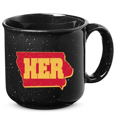 Iowa State Her Basketball Sports Fan 15oz Campfire Ceramic Mug