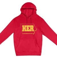 Iowa State Her Basketball Sports Fan Premium Pullover Hoodie