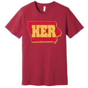 Iowa State Her Basketball Sports Fan Premium T-Shirt