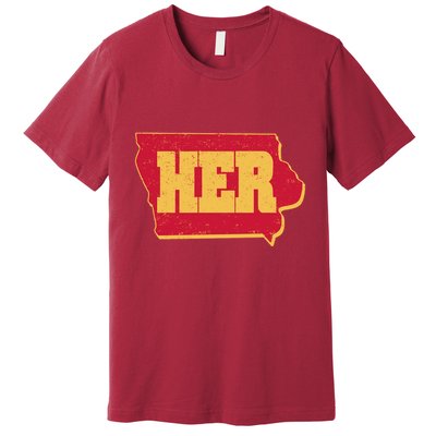 Iowa State Her Basketball Sports Fan Premium T-Shirt
