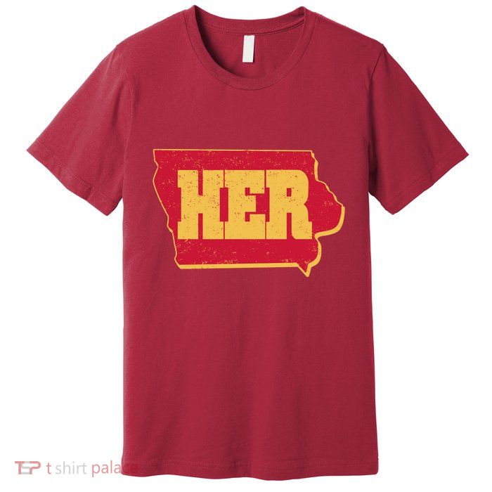 Iowa State Her Basketball Sports Fan Premium T-Shirt
