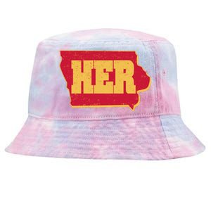 Iowa State Her Basketball Sports Fan Tie-Dyed Bucket Hat