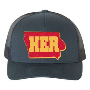 Iowa State Her Basketball Sports Fan Yupoong Adult 5-Panel Trucker Hat