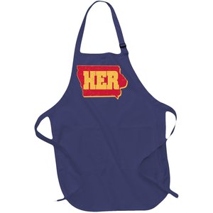 Iowa State Her Basketball Sports Fan Full-Length Apron With Pockets