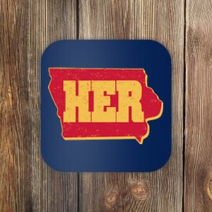 Iowa State Her Basketball Sports Fan Coaster