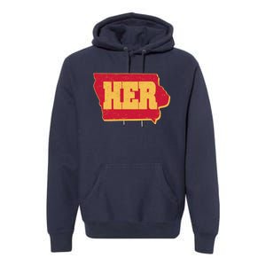 Iowa State Her Basketball Sports Fan Premium Hoodie