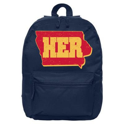 Iowa State Her Basketball Sports Fan 16 in Basic Backpack