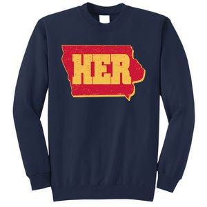 Iowa State Her Basketball Sports Fan Tall Sweatshirt