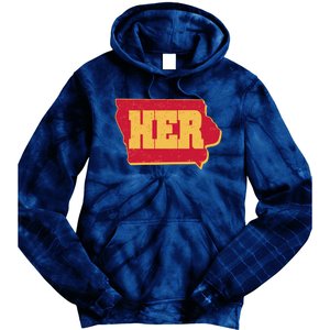 Iowa State Her Basketball Sports Fan Tie Dye Hoodie