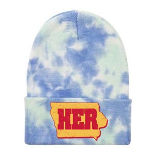 Iowa State Her Basketball Sports Fan Tie Dye 12in Knit Beanie