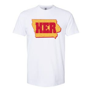 Iowa State Her Basketball Sports Fan Softstyle CVC T-Shirt