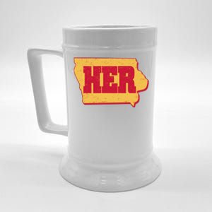 Iowa State Her Basketball Sports Fan Beer Stein