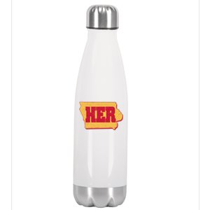 Iowa State Her Basketball Sports Fan Stainless Steel Insulated Water Bottle