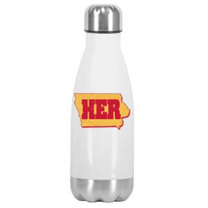 Iowa State Her Basketball Sports Fan Stainless Steel Insulated Water Bottle