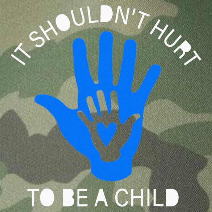 It Shouldn't Hurt To Be A Child Abuse Prevention Awareness Legacy Tie Dye Trucker Hat