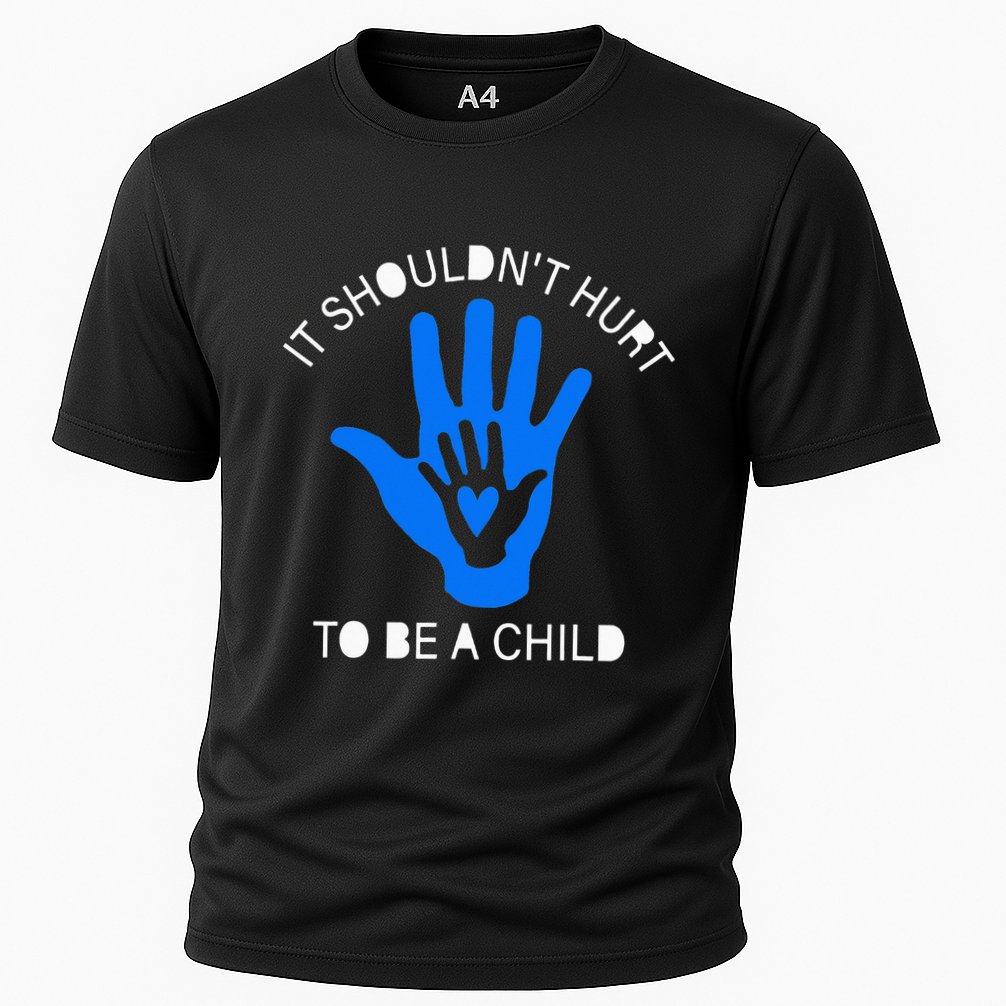 It Shouldn't Hurt To Be A Child Abuse Prevention Awareness Performance Shirt
