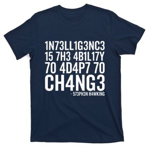 Intelligence Stephen Hawking T-Shirt