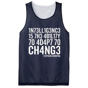 Intelligence Stephen Hawking Mesh Reversible Basketball Jersey Tank