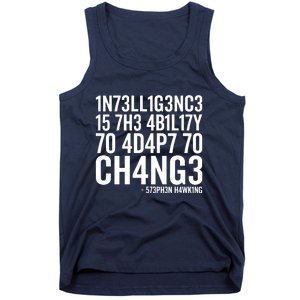 Intelligence Stephen Hawking Tank Top