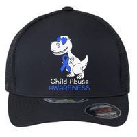 It Shouldn't Hurt To Be A Child Abuse Prevention Awareness Flexfit Unipanel Trucker Cap