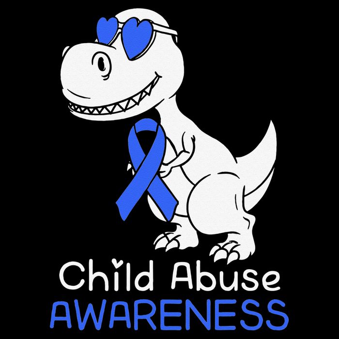 It Shouldn't Hurt To Be A Child Abuse Prevention Awareness Flexfit Unipanel Trucker Cap