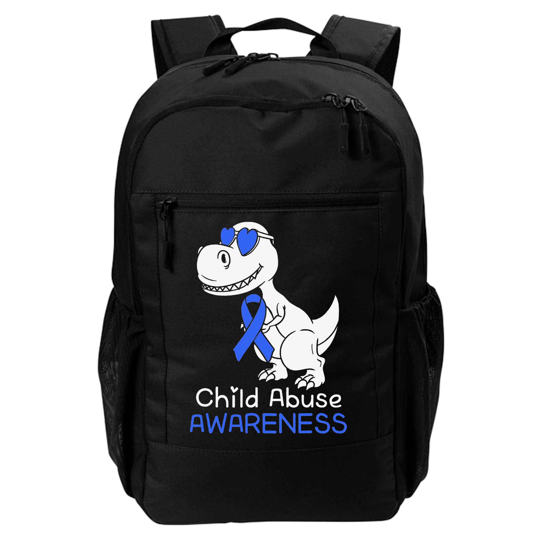 It Shouldn't Hurt To Be A Child Abuse Prevention Awareness Backpack