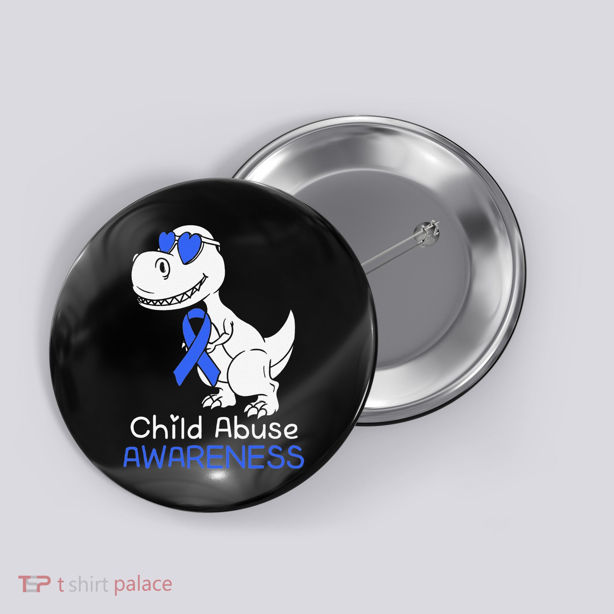 It Shouldn't Hurt To Be A Child Abuse Prevention Awareness Button