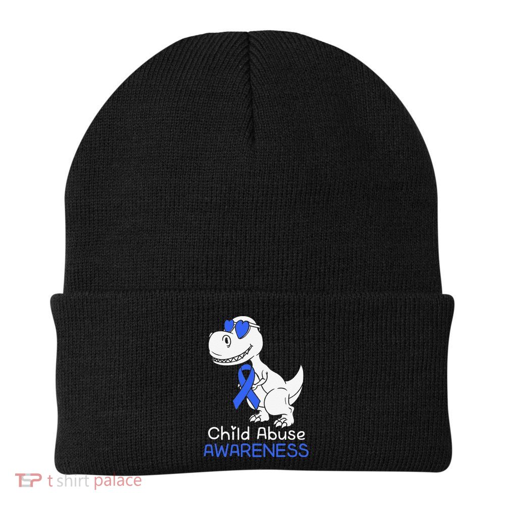 It Shouldn't Hurt To Be A Child Abuse Prevention Awareness Beanie