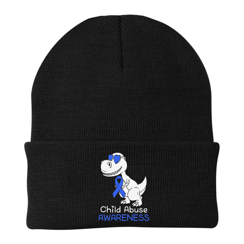 It Shouldn't Hurt To Be A Child Abuse Prevention Awareness Beanie