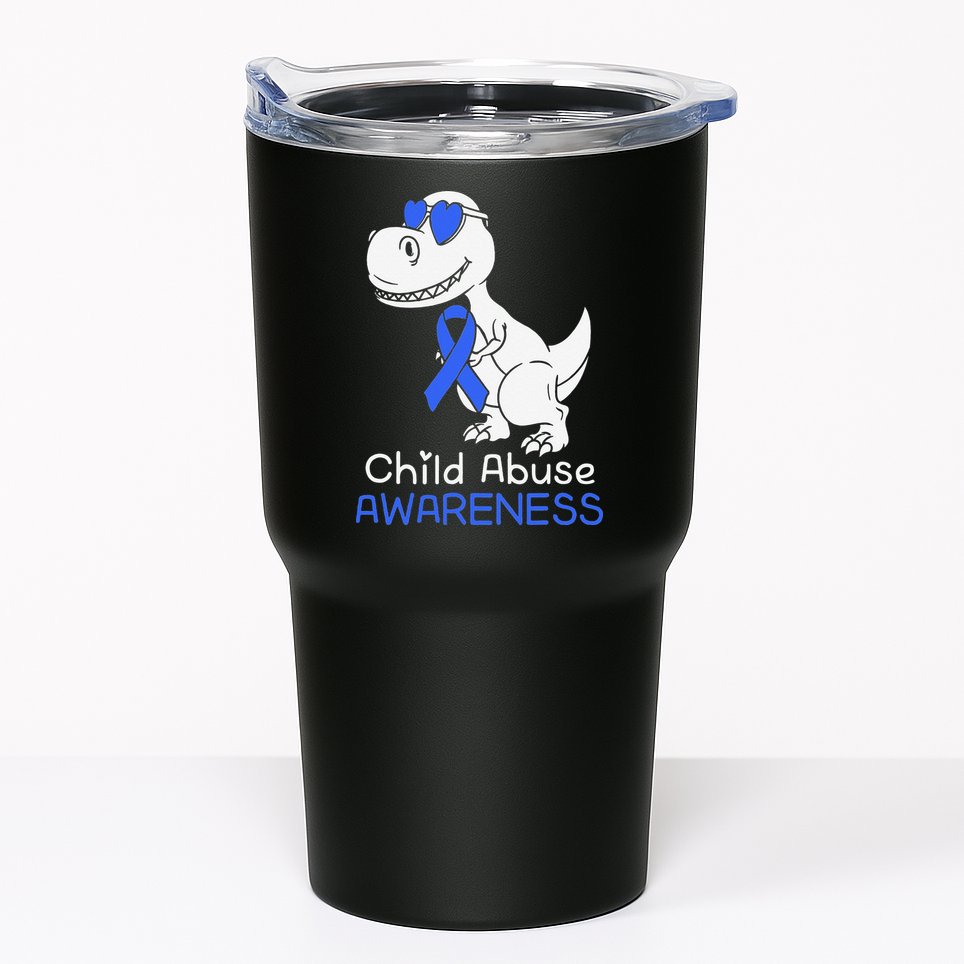It Shouldn't Hurt To Be A Child Abuse Prevention Awareness Tumbler