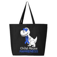It Shouldn't Hurt To Be A Child Abuse Prevention Awareness 25L Jumbo Tote