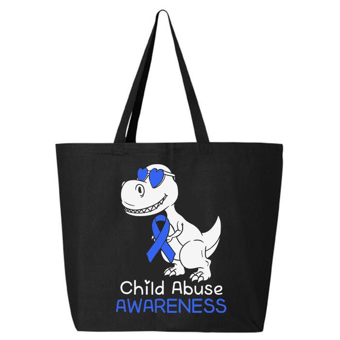 It Shouldn't Hurt To Be A Child Abuse Prevention Awareness 25L Jumbo Tote