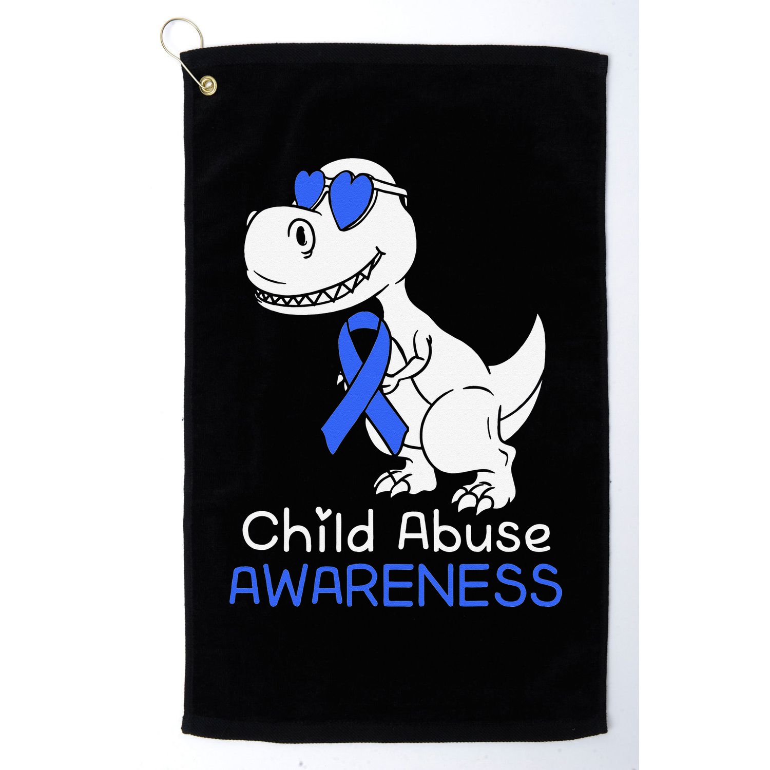 It Shouldn't Hurt To Be A Child Abuse Prevention Awareness Golf Towel