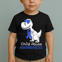 It Shouldn't Hurt To Be A Child Abuse Prevention Awareness Toddler T-Shirt