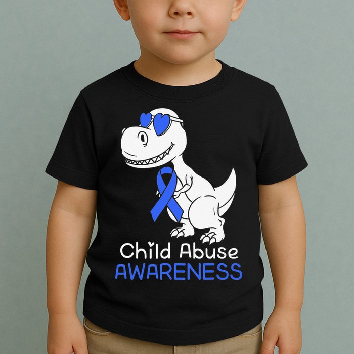 It Shouldn't Hurt To Be A Child Abuse Prevention Awareness Toddler T-Shirt