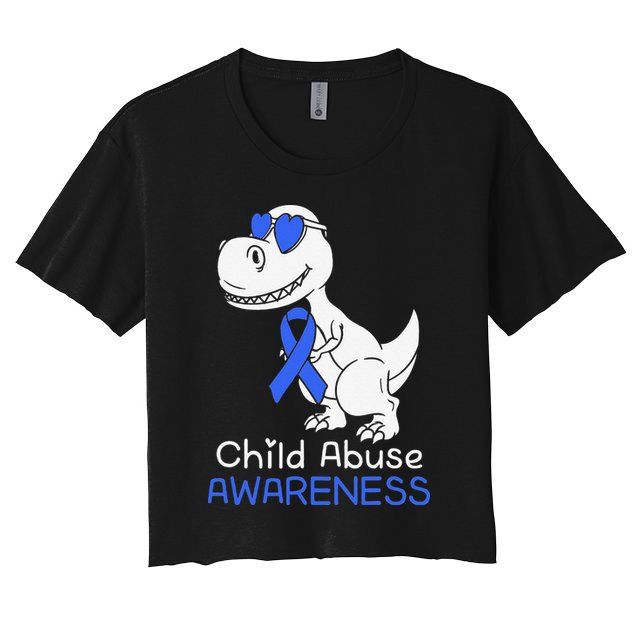 It Shouldn't Hurt To Be A Child Abuse Prevention Awareness Crop Top