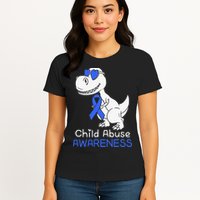 It Shouldn't Hurt To Be A Child Abuse Prevention Awareness Womens T-Shirt