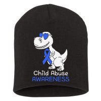 It Shouldn't Hurt To Be A Child Abuse Prevention Awareness Short Acrylic Beanie