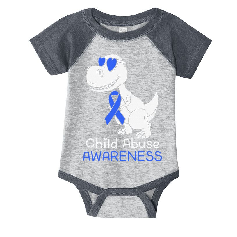 It Shouldn't Hurt To Be A Child Abuse Prevention Awareness Infant Baby Jersey Bodysuit