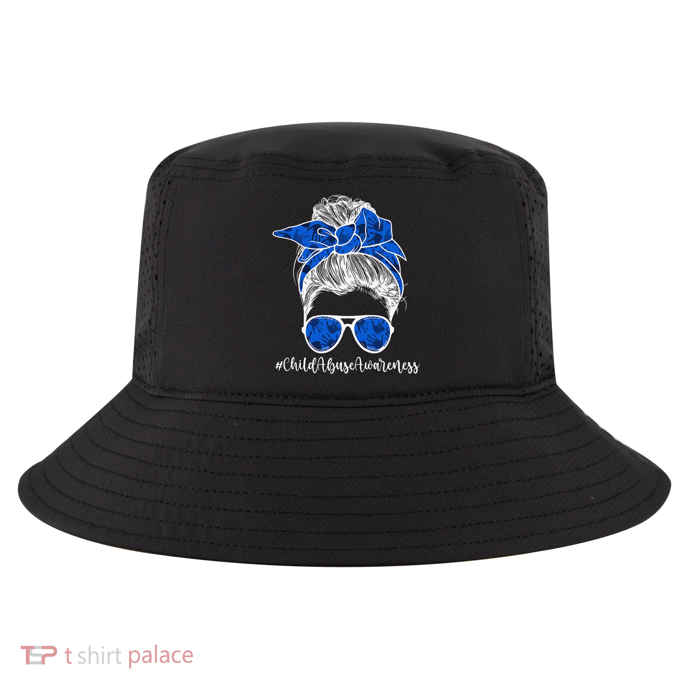 It Shouldn't Hurt To Be A Child Abuse Prevention Awareness Cool Comfort Performance Bucket Hat