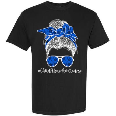 It Shouldn't Hurt To Be A Child Abuse Prevention Awareness Garment-Dyed Heavyweight T-Shirt