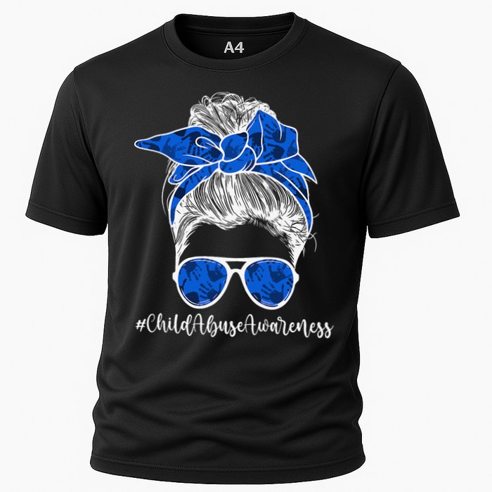 It Shouldn't Hurt To Be A Child Abuse Prevention Awareness Cooling Performance Crew T-Shirt
