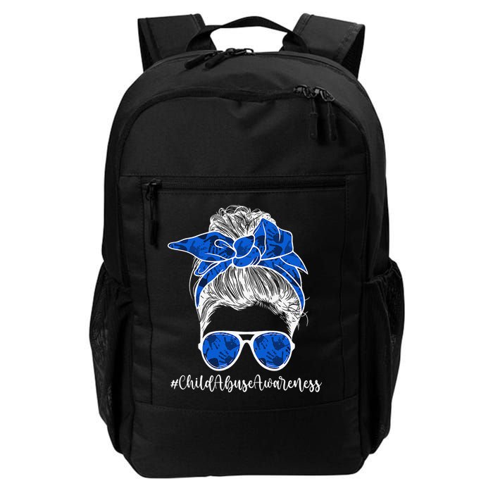 It Shouldn't Hurt To Be A Child Abuse Prevention Awareness Backpack
