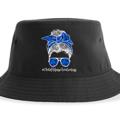 It Shouldn't Hurt To Be A Child Abuse Prevention Awareness Sustainable Bucket Hat