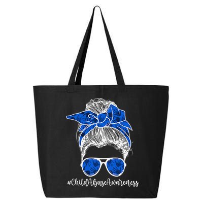 It Shouldn't Hurt To Be A Child Abuse Prevention Awareness 25L Jumbo Tote